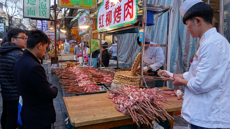 2017-03-31_162340 china-2017.jpg - Xi`an - Muslimisches Viertel